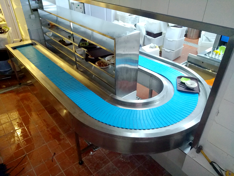 餐具鏈板輸送機